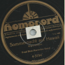 Fred Bird Marimba Band - Wenn die Glocken leise erklingen / Sommernacht auf Hawaii