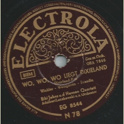 Bibi Johns u. d. Hansen-Quartett - Wo, wo, wo liegt Dixieland / Der Besenbinderball