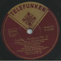 Börge Friis - Cocktail-Rhythmen Nr. 17 /...