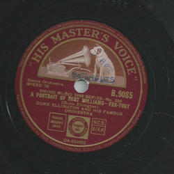 Duke Ellington and his Famous Orchestra - Swing Music 1940 Series - No. 396: A Portrait of Bert Williams /  Swing Music 1940 Series - No. 396: A Portrait of Bert Williams