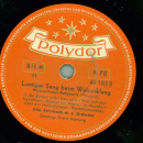 Erwin Hartung; Otto Kermbach m. s. Orch.  - Lustiger Sang beim Walzerklang