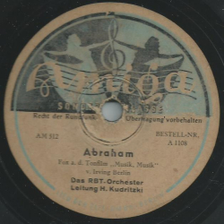 RBT Tanzorchester / Gloria Astor - Abraham / Träume kann man nicht verbieten