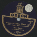 Harry Steier - Dort unterm Baum / At the end of the road - Wenn ich komm übers Jahr
