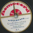 Violin-Solo,Orch. - Großmütterchen / Großväterchen