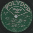 Le "Chanteur sans Nom" - Deux Guitares / Les Yeux Noirs