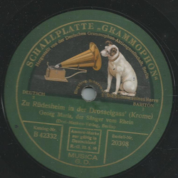 Georg Maria - Im Rolandsbogen / Zu Rdesheim in der Drosselgass