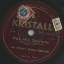 Vier Richters Gesangs-Gitarristen - Liebling mit dem blonden Haar / Das alte Spinnrad