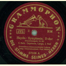 Gewandhaus-Kammerorchester. Leipzig: Haydn: Symphonie, D-dur (3 Platten)