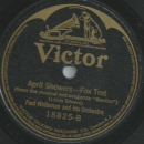 Paul Whiteman and his Orchestra - Weep No more my Mammy / April Showers
