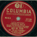 Cinderella, as presented over the columbia broadcasting system on "lets pretend", written and directed by Nila Mack (3 records album; 1 cracked)