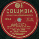 Cinderella, as presented over the columbia broadcasting system on "lets pretend", written and directed by Nila Mack (3 records album; 1 cracked)