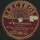 Orch. Will Glahe - Böhmische Polka / Im Gänsemarsch