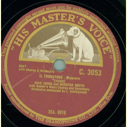 Joan Cross and Webster Booth - Il Travatore / La Boheme