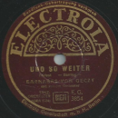 Barnabas von Geczy - Ich bin ein Optimist / Und so weiter