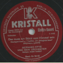 Bernard Ettè, Refrain: Kurt Hardt - Das muss ein...