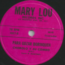 Chorolo y su Combo - El Fabricao / Para gozar borninquen