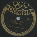 Die Lanske-Schrammeln - Schmutzer Tanz / A Moll Tanz