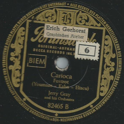 Jerry Gray - Stormy Weather March / Carioca