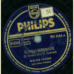 Walter Fenske Orch. - Toselli-Serenade / Küsse im Dunkeln