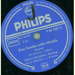 Willy Hagara - Eine Kutsche voller Mädels / Kätchen, mein...