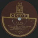 Richard Tauber - Lenz / In meiner Heimat