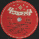 Fritz Schulz-Reichel, Klavier und das Orchester Harry Hermann - So wirds nie wieder sein