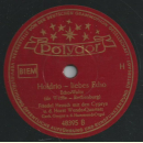 Friedel Hensch mit den Cyprys u.d. Horst-Wende-Quartett - Die blaue Grotte / Holdrio - liebes Echo