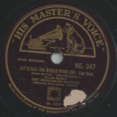 Xavier Cugat and his Waldorf Astoria Orchestra / Eddy Duchin and his Orchestra - I hum a waltz / Lets call the whole thing off