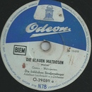 Die frhlichen Straensnger  - Die blauen Matrosen /...