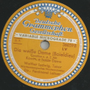 Walther Ludwig, Tenor - Fra Diavolo (Auber) / Die weiße Dame (Boieldieu)