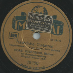 Horst Rosenberg -  Alo-ah / Nchtliche Guitarren