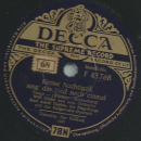 Kurt Adolf Thelen, die Ping-Pongs und das Golgowsky-Quartett - Kleine Nachtigall, sing das Lied noch einmal / Der Kuckuck ruft