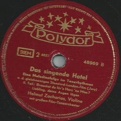 Helmut Zacharias - Das singende Hotel