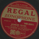 Wingy Mannone and his Orchestra - Basin street blues / Afterglow