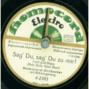 Homocord-Orchester - Zwei rote Rosen, ein zarter Kuß / Sag Du, sag Du zu mir!