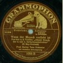 Fred Marley Tanz-Orchester - Die Fenster auf der Lenz ist da / Wenn der Mensch verliebt ist