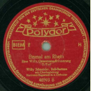 Willy Schneider - Einmal am Rhein Teil I und II