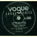 Teresa Brewer - Baby, Baby, Baby / Let me go, Lover