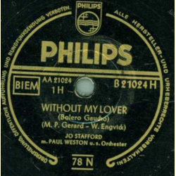 Jo Stafford - Without my Lover / Smoking my sad cigarette