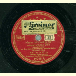 Walter Müller - Nimm mich mit in die wunderschöne Welt / Italienischer Salat