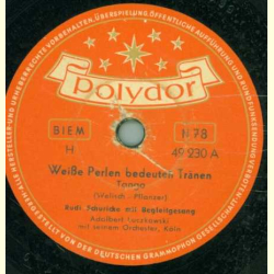 Rudi Schuricke - Weiße Perlen bedeuten Tränen / Italiana
