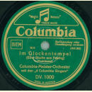 Columbia-Meister-Orchester mit den "4 Columbia...