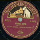 Marek Weber and his Orchestra - Simple Aveu / Spring Song