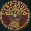 Eddie Fisher mit Hugo Wnterhalters - Outside of heaven / Lady of Spain