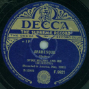 Spike Huches and his Orchestra - Elegy / Arabesque