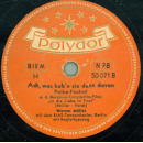 Werner Müller: RIAS-Tanzorchester - Barbara tanz Mambola / Ach, was habn sie denn davon