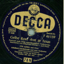 Lys Assia - Gelbe Rose dort in Texas / Gehst du heute abend wieder