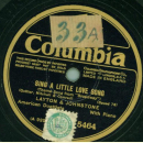 Layton and Johnstone - My Sin / Sing a little love song