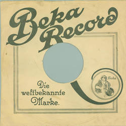 Original Beka Cover fr 25er Schellackplatten