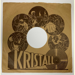 Original Kristall Cover fr 25er Schellackplatten A2 B